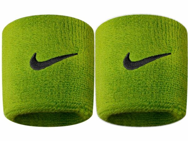 Poignets éponge Nike swoosh pour une absorption optimale de la transpiration