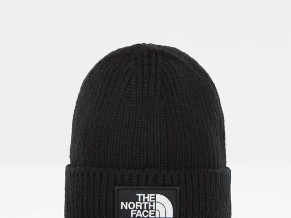 Bonnet à revers The North Face Logo Box - Accessoire de trail et running