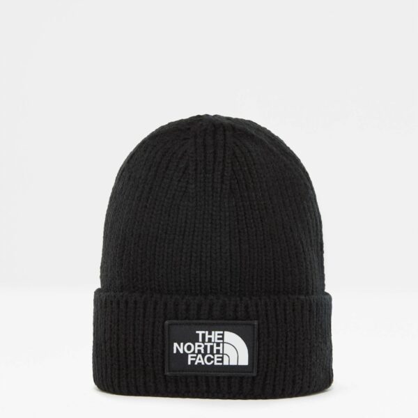 Bonnet à revers The North Face Logo Box - Accessoire de trail et running