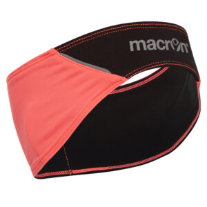 Bandeau Macron running vince fluo pour rester au chaud pendant la course