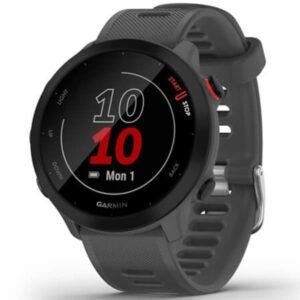 GARMIN Forerunner 55 Gris Unique 2025 – Montre de running avec capteur cardio