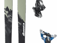 Pack ski de randonnée Nordica Enforcer 88 Unlimited Sable Grey 24 + Fixations - Gris / Vert - modèle 2024 - taille 172