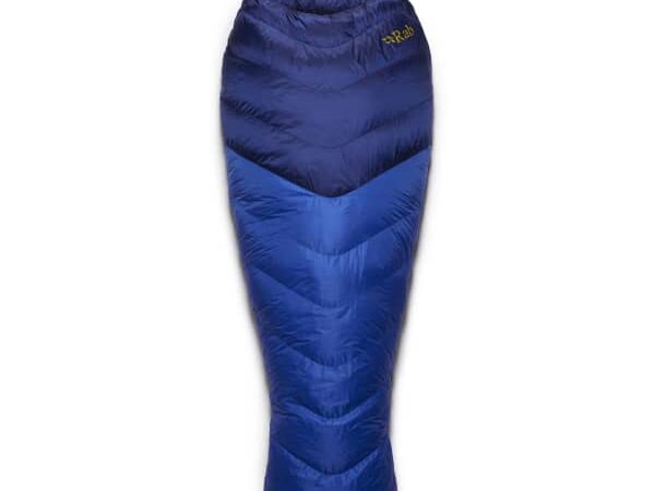 Sac de couchage RAB Neutrino 400 Nightfall - Bleu - taille DROIT 2025