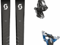 Pack ski de randonnée Scott Proguide 96 24 + Fixations - Noir / Marron / Blanc - modèle 2024 - taille 167