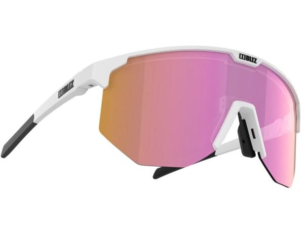 Lunettes de sport BLIZ Hero Blanc / Noir 2024 pour hommes