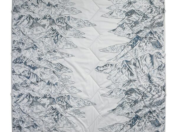 Couverture THERMAREST Argo Blanket Gris / Bleu Unique 2025