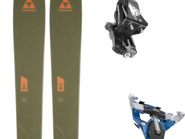 Pack ski de randonnée Fischer Transalp 98 Cti 25 + Fixations - Gris / Vert / Orange - modèle 2025 - taille 162