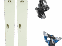 Pack ski de randonnée Fischer Transalp 105 Cti 25 + Fixations - Gris / Blanc - modèle 2025 - taille 164