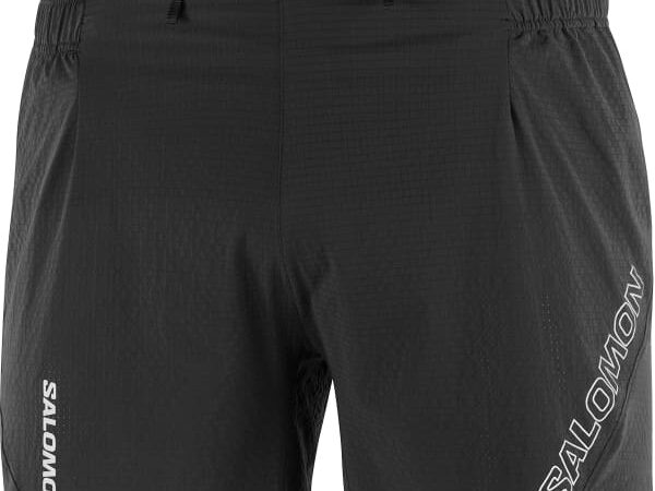 Short de running homme SALOMON Sense Aero 5'' Shorts M - Noir - taille XL 2025