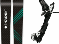 Pack ski de randonnée Movement Fast 71 25 + Fixations - Vert / Noir - modèle 2025 - taille 160