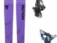 Faction Agent 2x 25 Pack Ski de Randonnée - Violet / Noir - Modèle 2025 - Taille 155