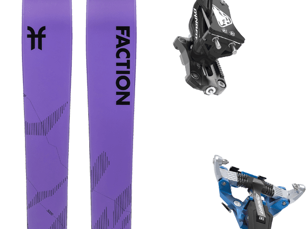 Faction Agent 2x 25 Pack Ski de Randonnée - Violet / Noir - Modèle 2025 - Taille 155