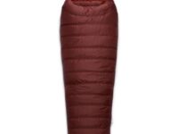 Sac de couchage RAB Ascent 900 Reg - Rouge - taille GAUCHE 2025