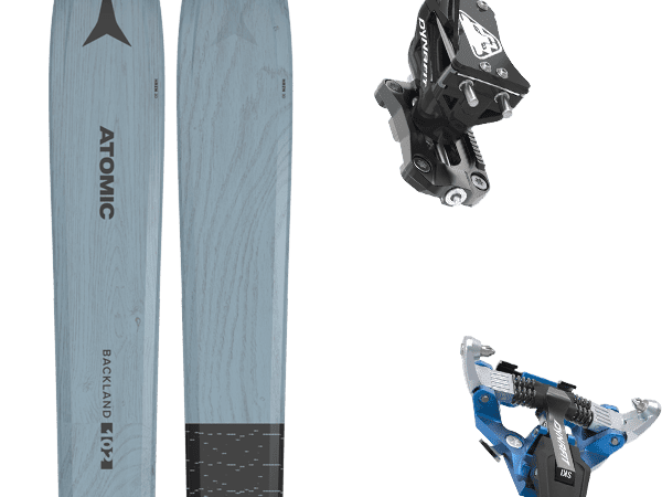 Pack ski de randonnée Atomic Backland 102 Blue/black 25 + Fixations - Bleu / Noir - modèle 2025 - taille 172