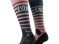 Chaussettes de ski de randonnée Dynafit FT Graphic Sk - Gris / Rose - Taille 35/38