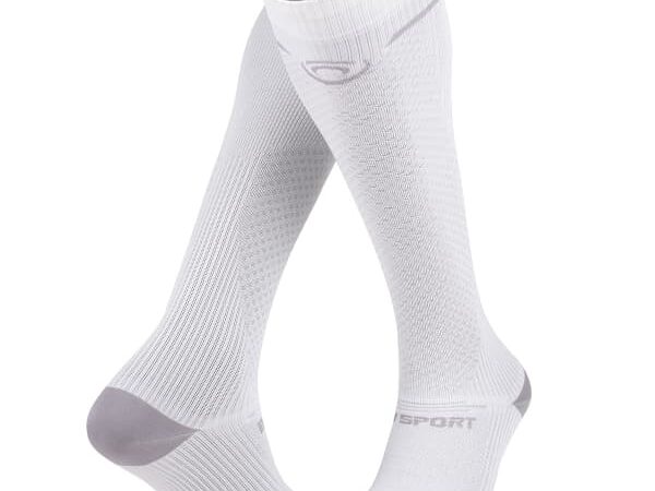 Chaussette de compression BV SPORT Light Run - Blanc - taille M+