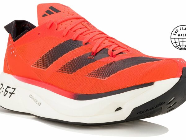 Chaussures adidas adizero adios Pro 3 pour homme, idéales pour la course sur route