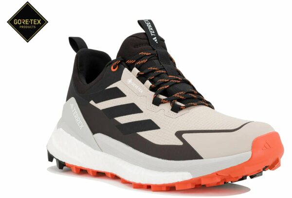 Chaussures de randonnée adidas Terrex Free Hiker 2.0 Low Gore-Tex pour homme en déstockage