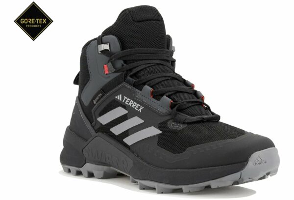 Chaussures homme adidas Terrex Swift R3 Mid Gore-Tex pour une efficacité incroyable sur les parcours de randonnées