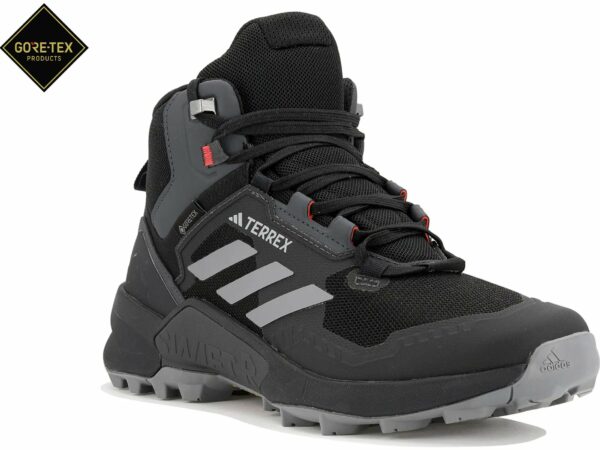 Chaussures homme adidas Terrex Swift R3 Mid Gore-Tex pour une efficacité incroyable sur les parcours de randonnées