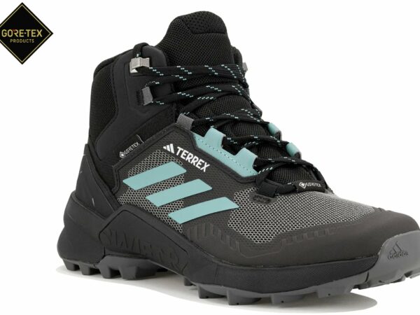 Chaussures de sport femme adidas Terrex Swift R3 Mid Gore-Tex en déstockage