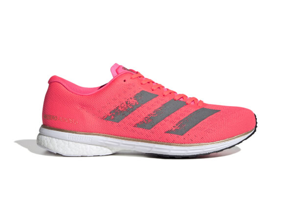 Chaussures de running adidas Adizero Adios 5 pour plus de vitesse en marathon et semi-marathon