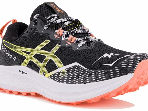 Chaussures de sport femme Asics Fuji Lite 4 en déstockage