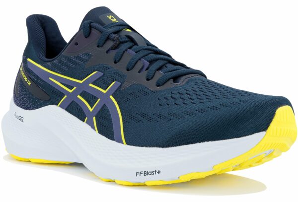 Chaussures de running Asics GT-2000 12 pour homme en déstockage