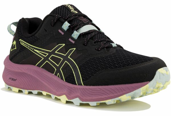 Chaussures de sport femme Asics Trabuco Terra 2 pour le trail en montagne