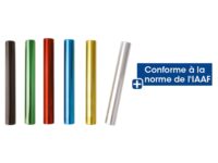 Témoin de relais en aluminium