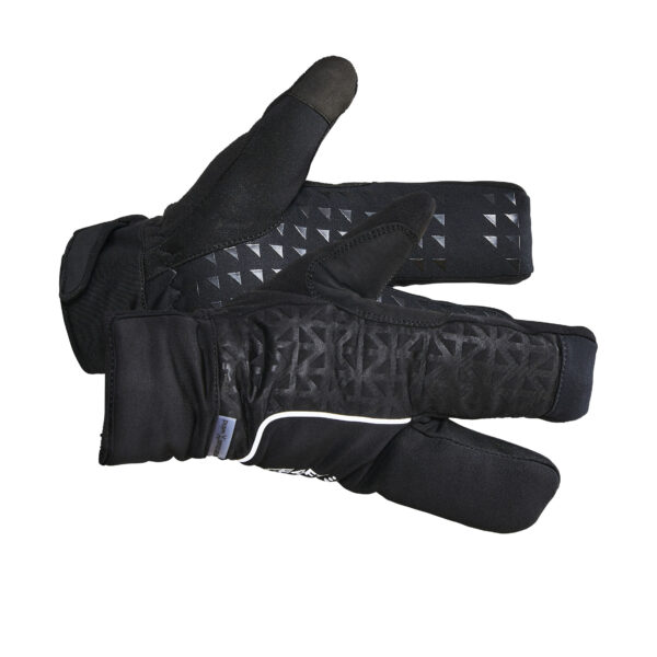 Gants Craft siberian 2.0 split finger pour la course à pied et le trail