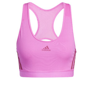 Brassière femme adidas Believe This 3S Rib - Brassière de sport respirante avec maintien moyen
