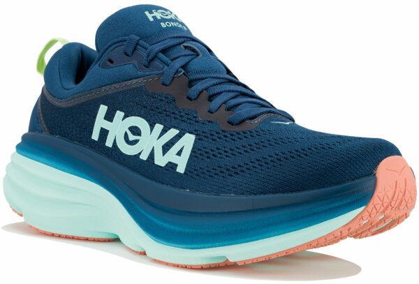 Hoka One One Bondi 8 Chaussures de running pour femme à prix réduit
