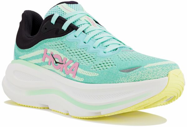 Hoka One One Bondi 9 Chaussures de sport femme - Chaussures de running confortables et ultra-amortissantes