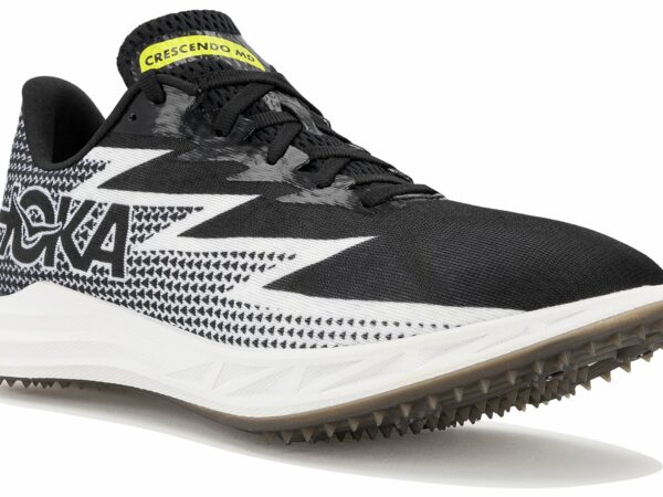 Hoka One One Crescendo MD M Chaussures homme - Chaussure d'athlétisme pour plus de dynamisme sur piste