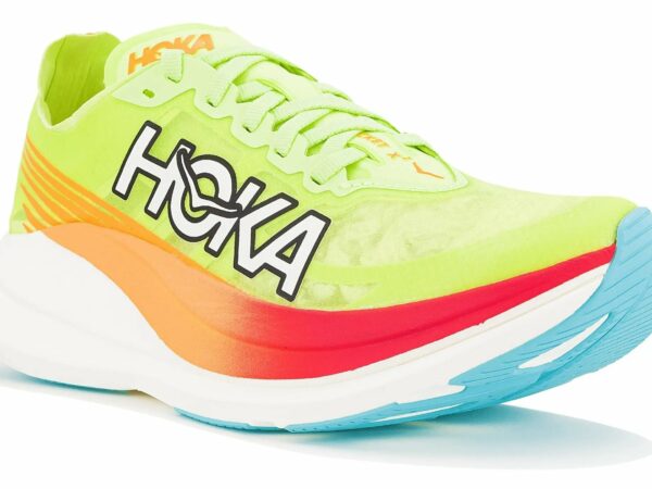 Performance maximale avec les Hoka One One Rocket X 2 Chaussures hommes en déstockage