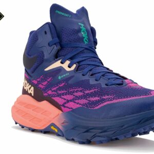 Chaussures de trail Hoka One One Speedgoat 5 Mid Gore-Tex W pour femme à prix réduit