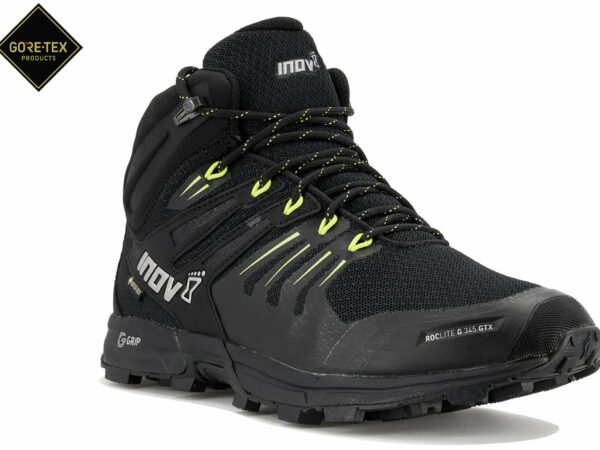 Chaussures de trail Inov-8 Roclite G 345 Gore-Tex V2 pour hommes en déstockage
