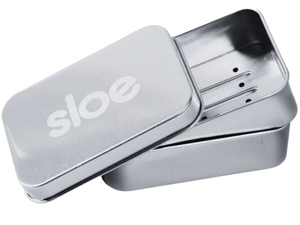 Boite A Savon Nomade 2-en-1 Rectangulaire Gris Unique 2025