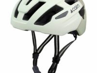 Casque de vélo CAIRN Prism II Blanc / Beige / Vert M 2025 pour une pratique en toute sécurité