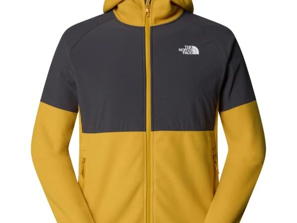 THE NORTH FACE M Glacier Heavyweight Full Zip Hd - Gris / Jaune - taille S 2025