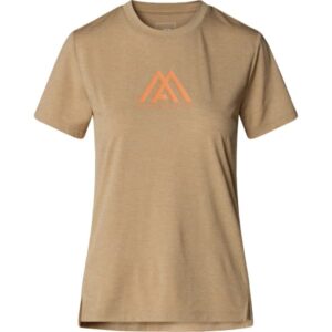 THE NORTH FACE W Flex Ss Tee Ma Graphic – T-shirt sportif pour femme Marron / Beige XS 2025