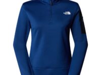 The North Face W Mistyescape 1/4 Zip Fleece Estatebl/black - Polaire Femme