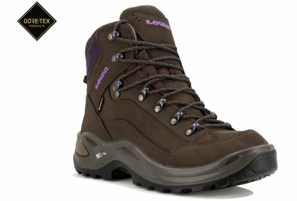 Lowa Renegade Gore-Tex Mid W Chaussures de sport femme pour la randonnée tout terrain
