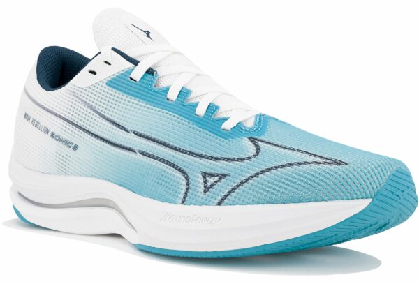 Chaussures de running femme Mizuno Wave Rebellion Sonic 2 en déstockage