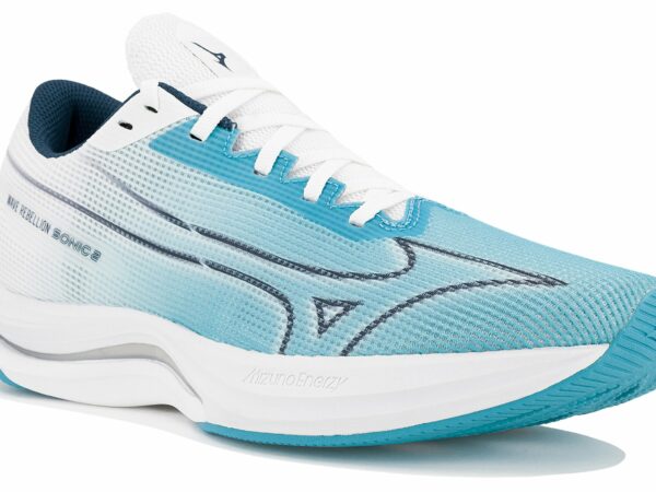 Chaussures de running femme Mizuno Wave Rebellion Sonic 2 en déstockage