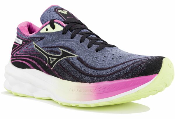 Chaussures de running femme Mizuno Wave Skyrise 5 Roxy en déstockage