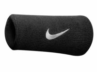 Poignets éponge Nike swoosh doublewide pour un confort optimal pendant l'effort