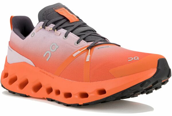 Chaussures de trail On-Running Cloudsurfer Trail Waterproof pour Homme en Déstockage