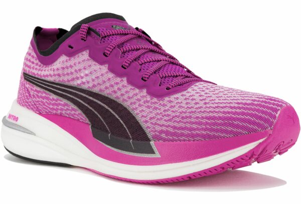 Chaussures de running Puma Deviate Nitro W en déstockage